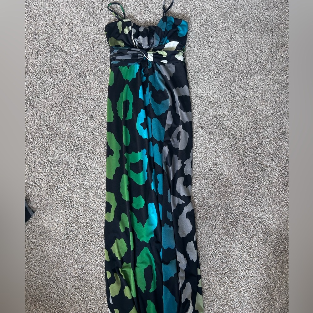 Animal print maxi